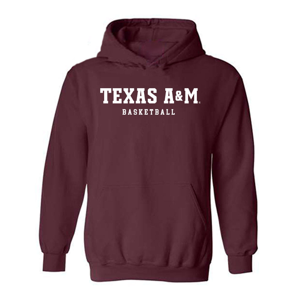 Texas A&M - NCAA Women's Basketball : Jordan Webster - Classic Shersey Hooded Sweatshirt-0