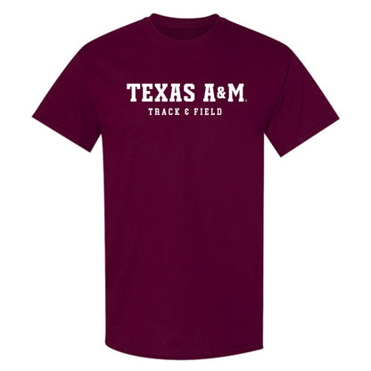 Texas A&M - NCAA Women's Track & Field : Machaeda Linton - Classic Shersey T-Shirt-0