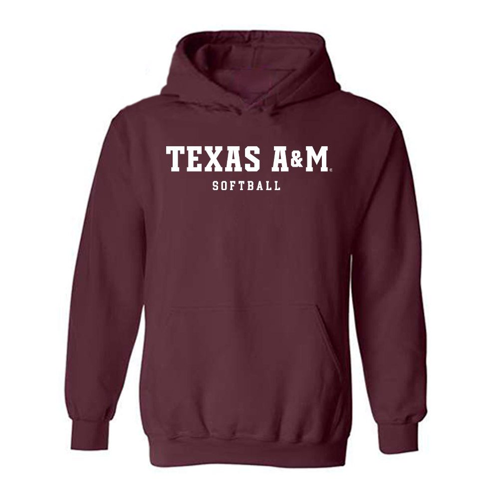 Texas A&M - NCAA Softball : Kelsey Mathis - Classic Shersey Hooded Sweatshirt-0