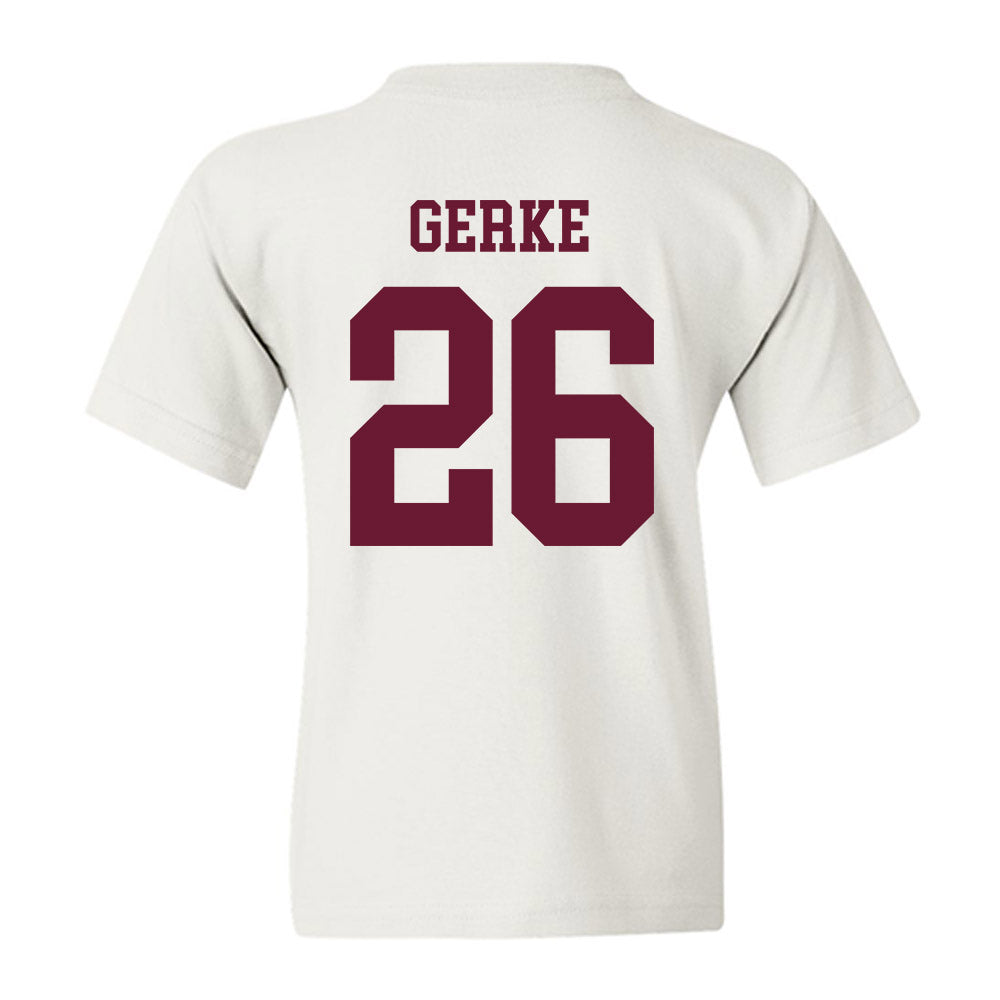 Texas A&M - NCAA Football : Layne Gerke - Classic Shersey Youth T-Shirt-1