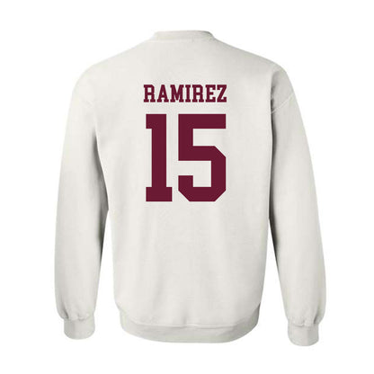 Texas A&M - NCAA Baseball : David Ramirez - Classic Shersey Crewneck Sweatshirt-1