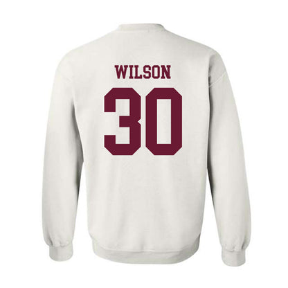Texas A&M - NCAA Baseball : Kaiden Wilson - Classic Shersey Crewneck Sweatshirt-1