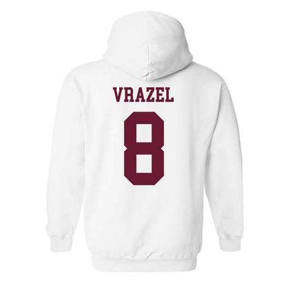 Texas A&M - NCAA Softball : Francessca Vrazel - Classic Shersey Hooded Sweatshirt-1