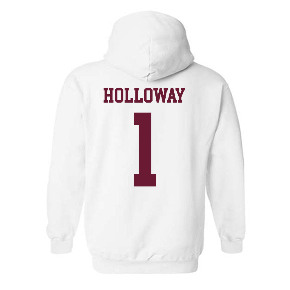 Texas A&M - NCAA Men's Basketball : Josh Holloway - Classic Shersey Hooded Sweatshirt-1