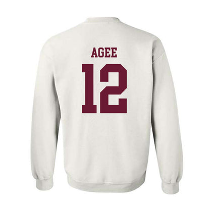 Texas A&M - NCAA Men's Basketball : Rashaun Agee - Classic Shersey Crewneck Sweatshirt-1