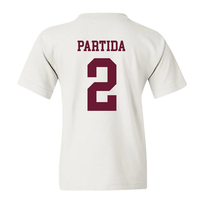 Texas A&M - NCAA Baseball : Nico Partida - Classic Shersey Youth T-Shirt-1