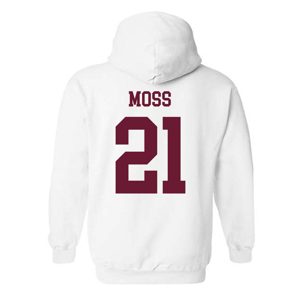 Texas A&M - NCAA Baseball : Weston Moss - Classic Shersey Hooded Sweatshirt-1