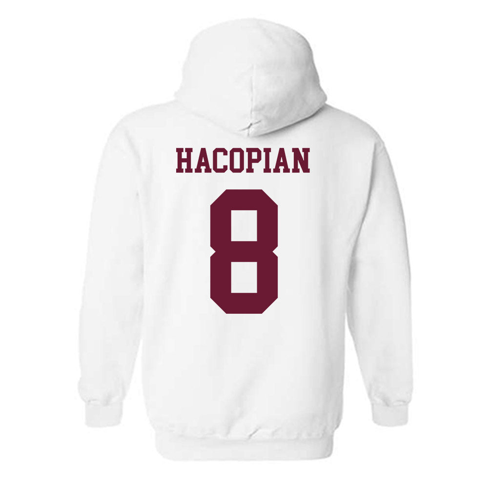 Texas A&M - NCAA Baseball : Christopher Hacopian - Classic Shersey Hooded Sweatshirt-1