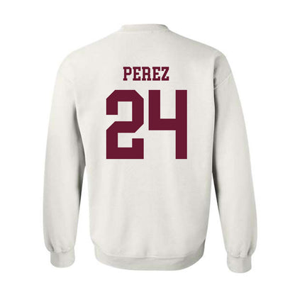 Texas A&M - NCAA Softball : Mya Perez - Classic Shersey Crewneck Sweatshirt-1