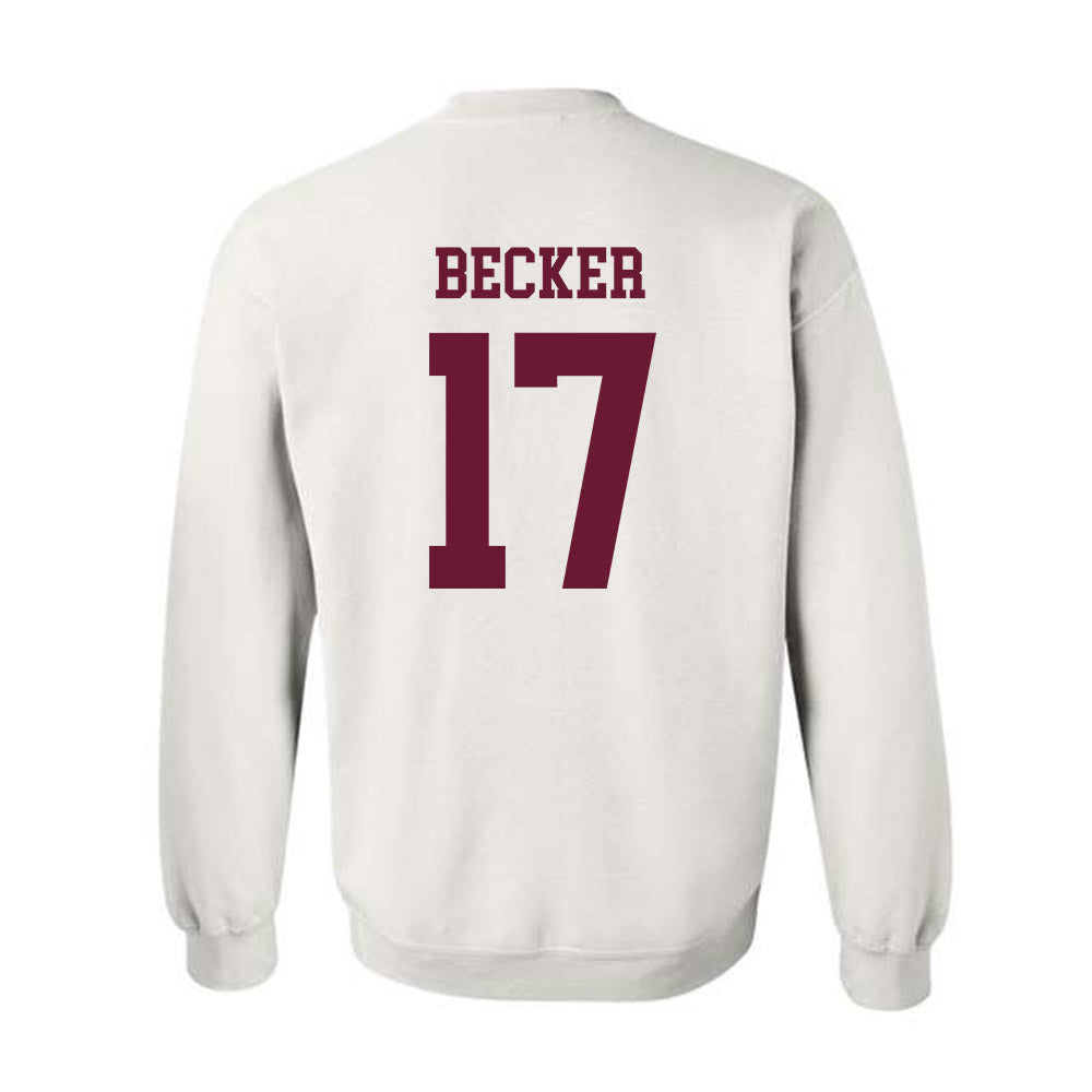Texas A&M - NCAA Baseball : Zane Becker - Classic Shersey Crewneck Sweatshirt-1