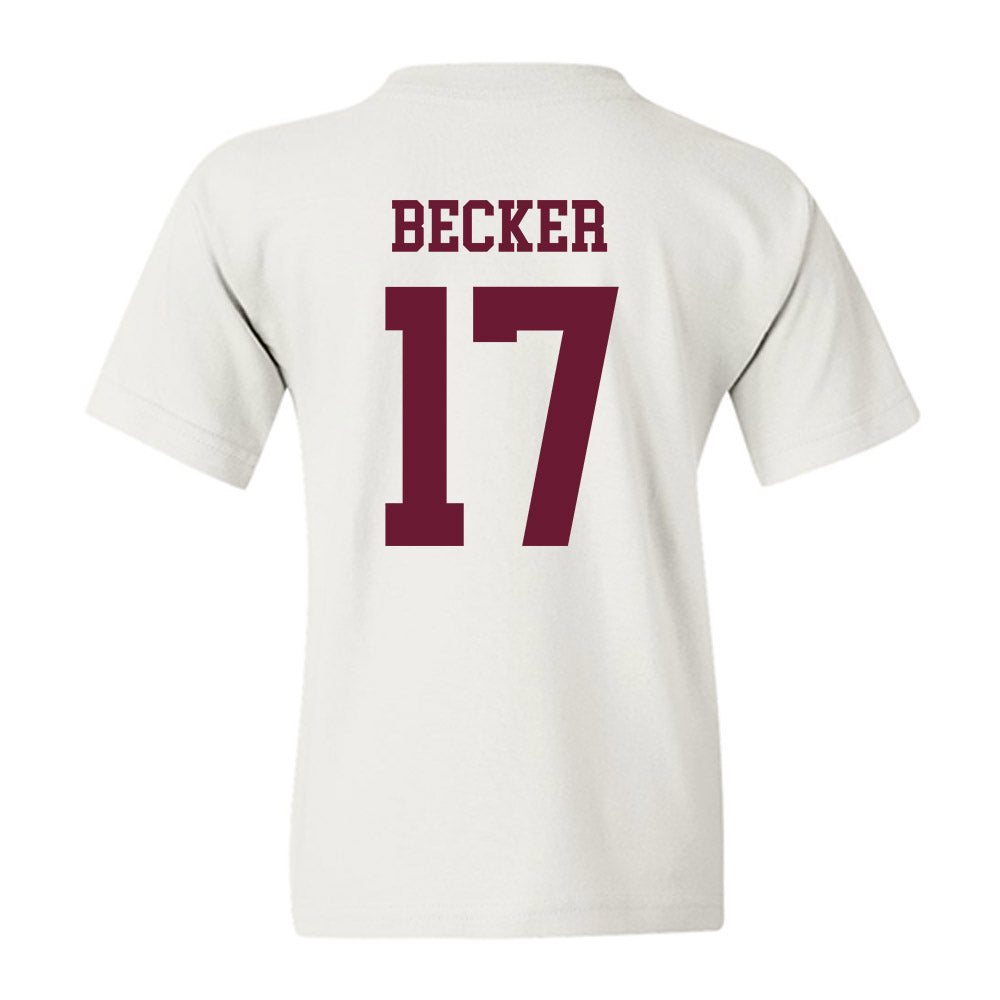 Texas A&M - NCAA Baseball : Zane Becker - Classic Shersey Youth T-Shirt-1