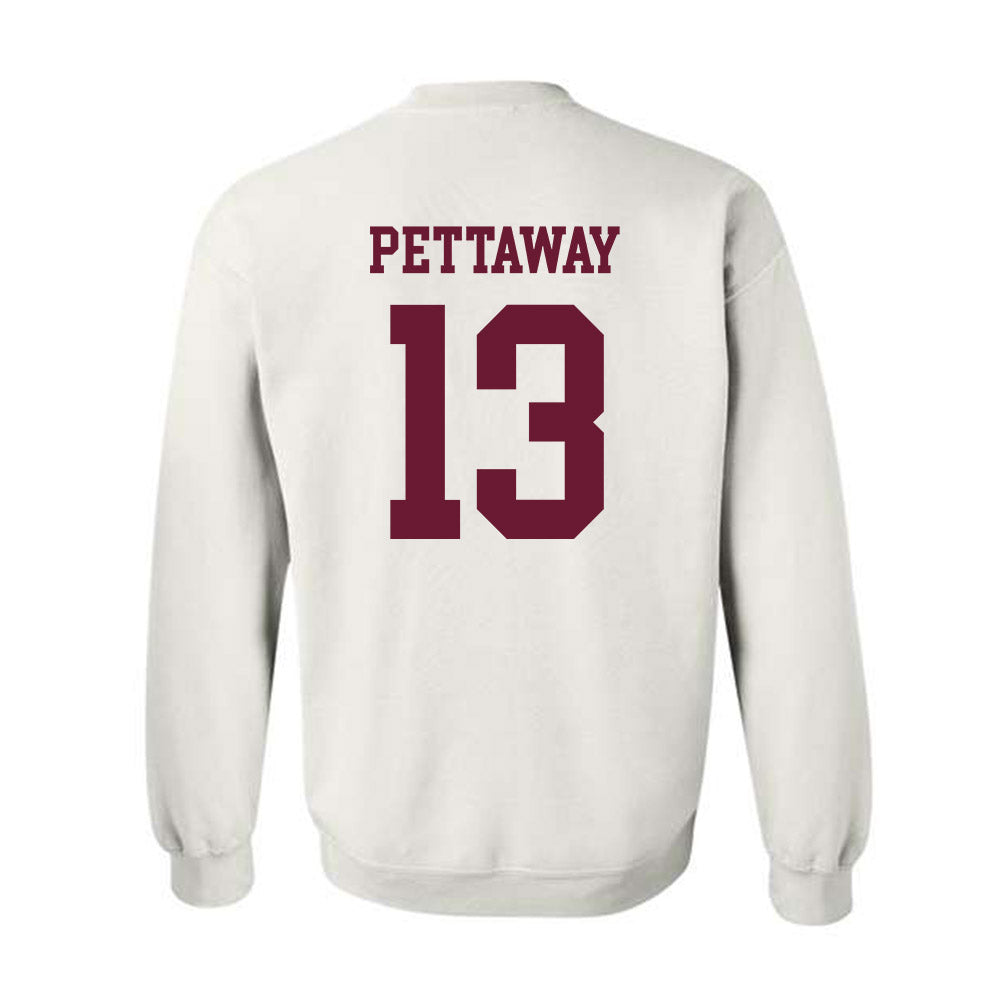 Texas A&M - NCAA Football : Deyjhon Pettaway - Classic Shersey Crewneck Sweatshirt-1