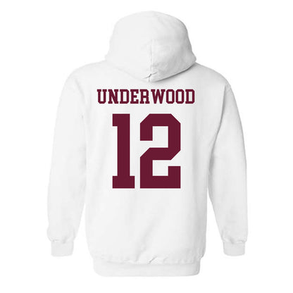 Texas A&M - NCAA Women's Volleyball : Ava Underwood - Classic Shersey Hooded Sweatshirt-1