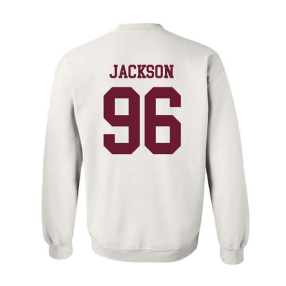 Texas A&M - NCAA Football : Nathan Jackson - Classic Shersey Crewneck Sweatshirt-1