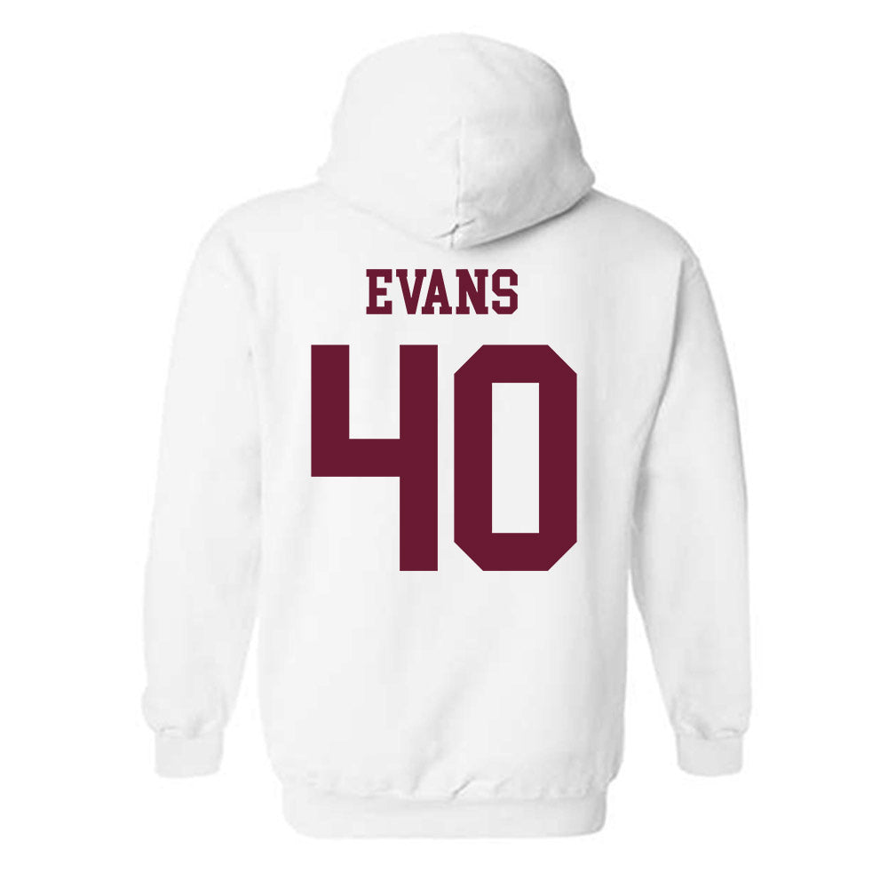 Texas A&M - NCAA Football : Gray Evans - Classic Shersey Hooded Sweatshirt-1