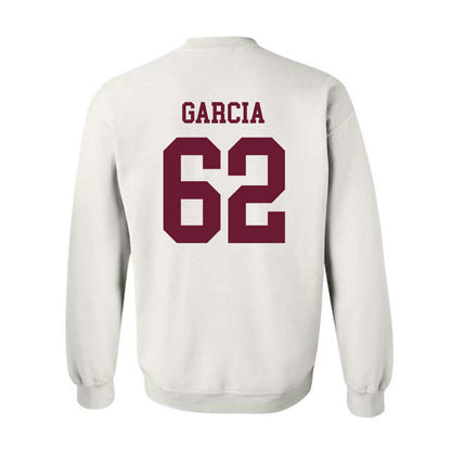 Texas A&M - NCAA Football : Marcus Garcia - Classic Shersey Crewneck Sweatshirt-1