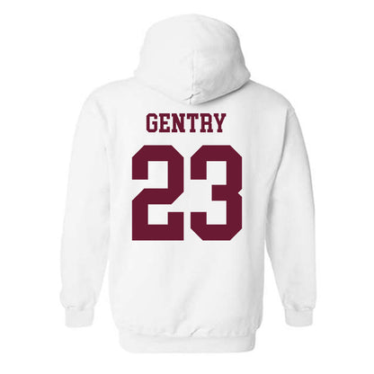Texas A&M - NCAA Women's Basketball : Gianna Gentry - Classic Shersey Hooded Sweatshirt-1