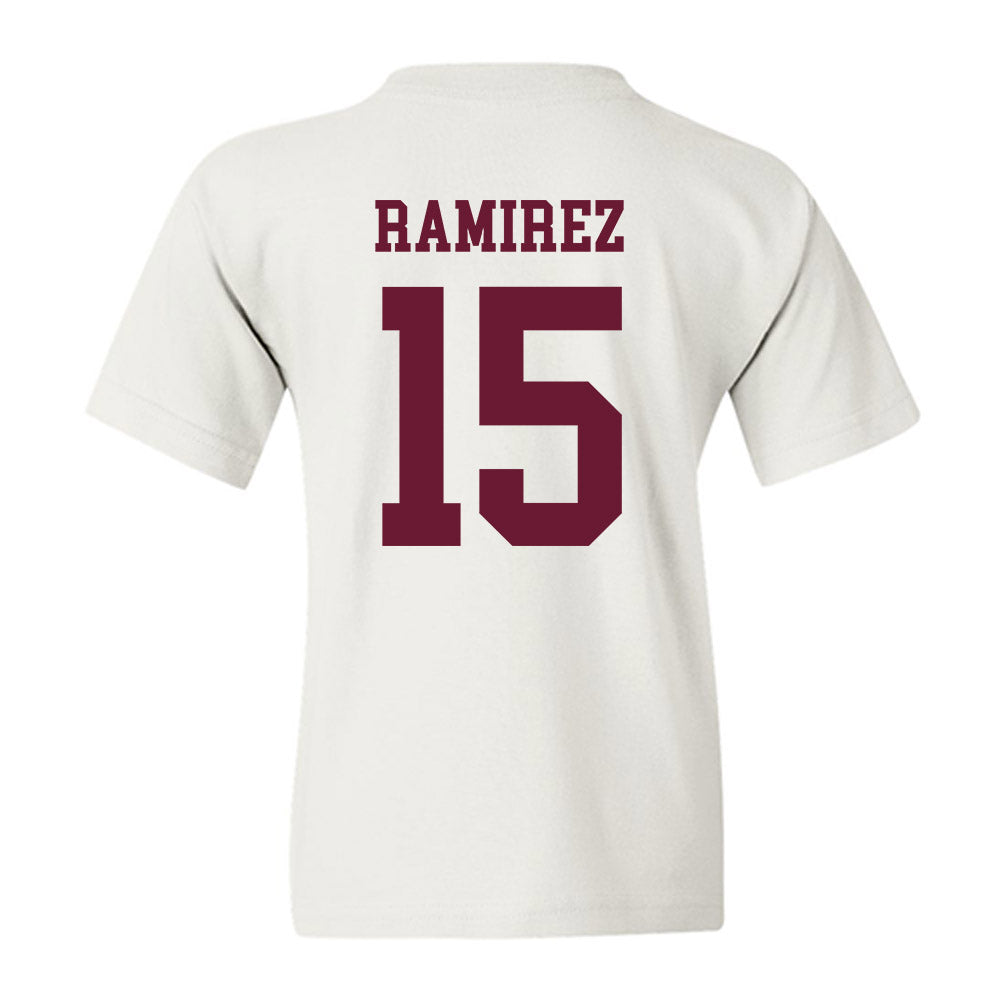 Texas A&M - NCAA Baseball : David Ramirez - Classic Shersey Youth T-Shirt-1