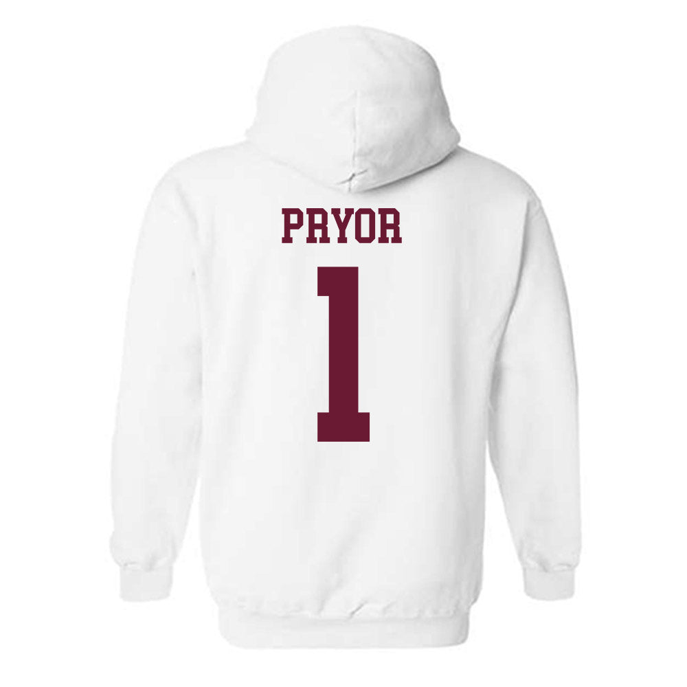 Texas A&M - NCAA Women's Basketball : Ny'Ceara Pryor - Classic Shersey Hooded Sweatshirt-1
