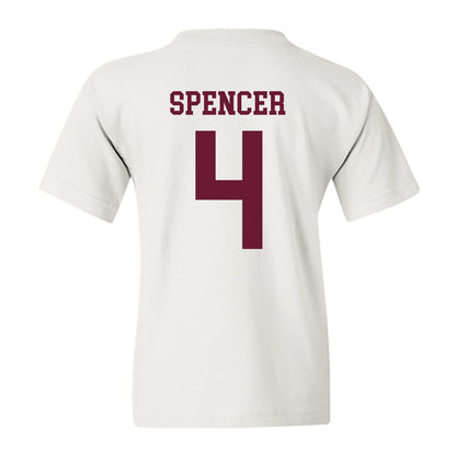Texas A&M - NCAA Women's Basketball : Chaney Spencer - Classic Shersey Youth T-Shirt-1