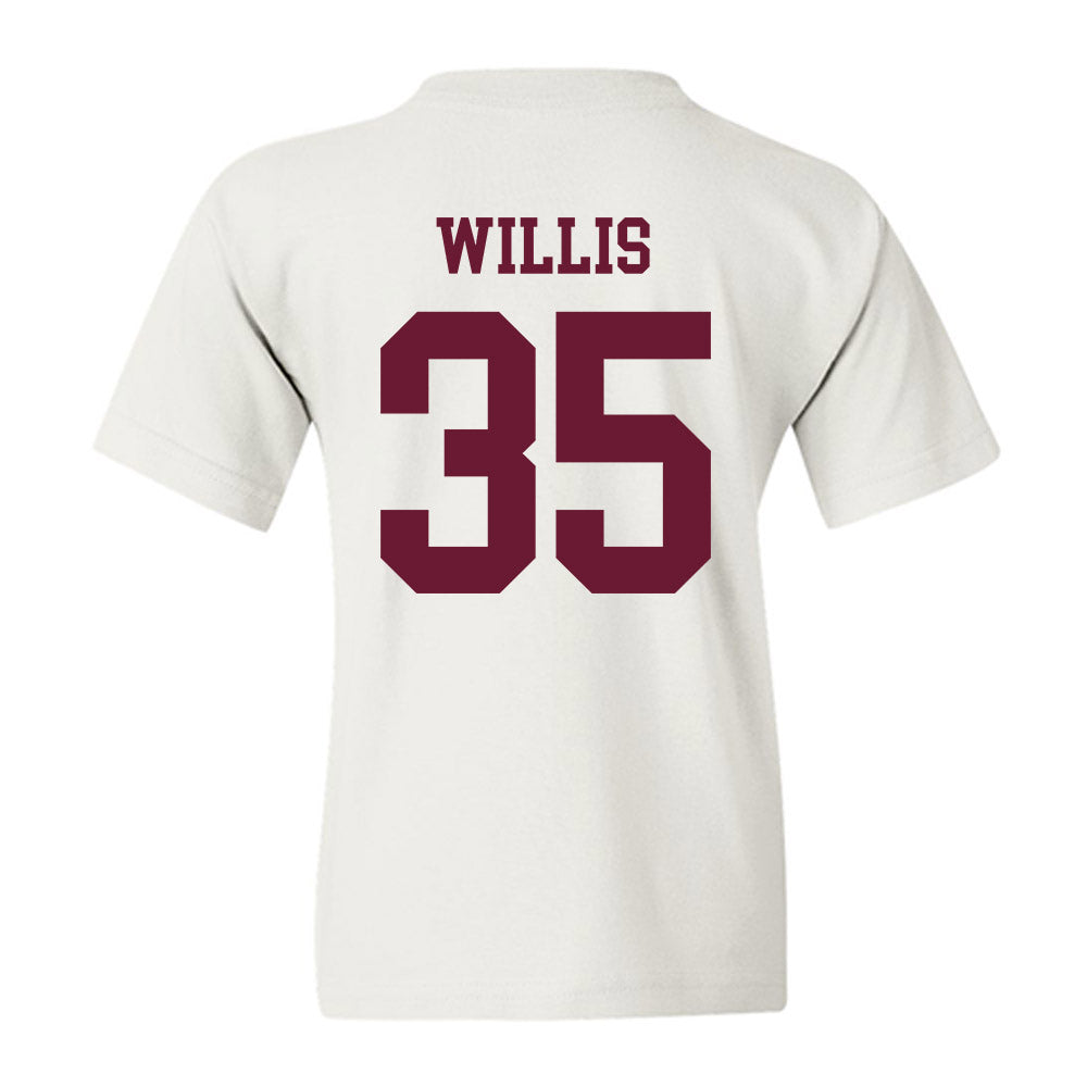 Texas A&M - NCAA Football : Isaiah Willis - Classic Shersey Youth T-Shirt-1