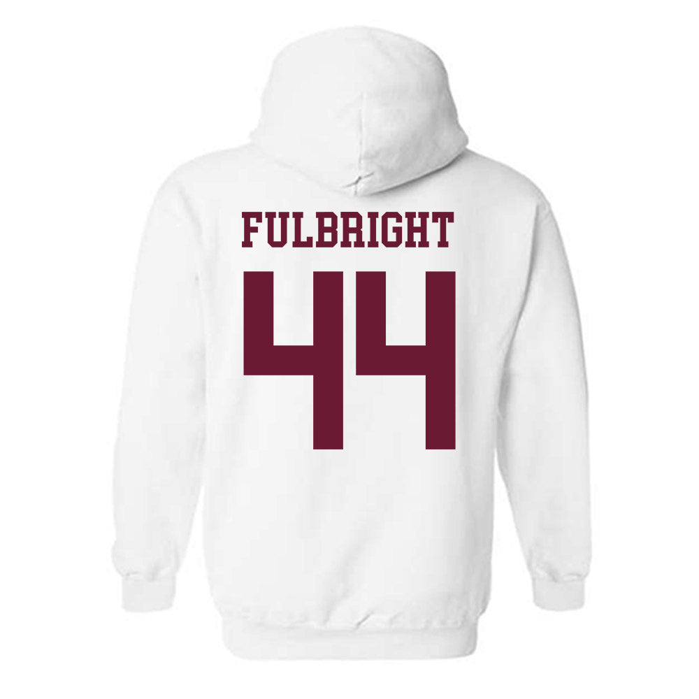 Texas A&M - NCAA Baseball : Cooper Fulbright - Classic Shersey Hooded Sweatshirt-1