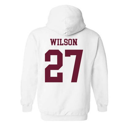 Texas A&M - NCAA Women's Soccer : Hayden Wilson - Classic Shersey Hooded Sweatshirt-1