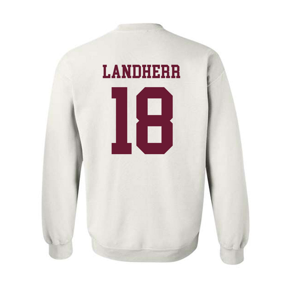 Texas A&M - NCAA Women's Soccer : Lucy Landherr - Classic Shersey Crewneck Sweatshirt-1