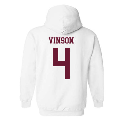 Texas A&M - NCAA Men's Basketball : Jamie Vinson - Classic Shersey Hooded Sweatshirt-1