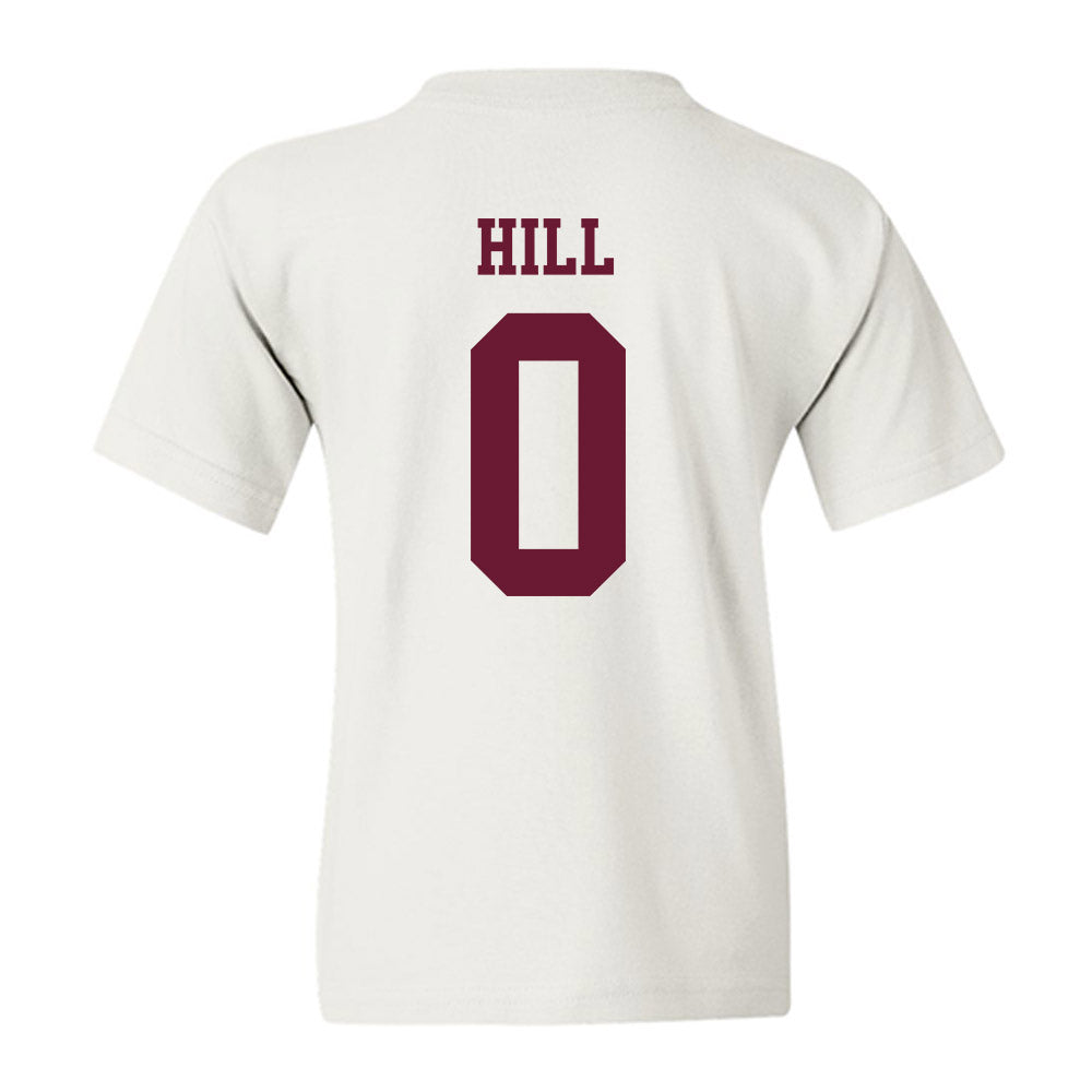 Texas A&M - NCAA Men's Basketball : Marcus Hill - Classic Shersey Youth T-Shirt-1