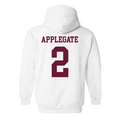 Texas A&M - NCAA Women's Volleyball : Addi Applegate - Classic Shersey Hooded Sweatshirt-1