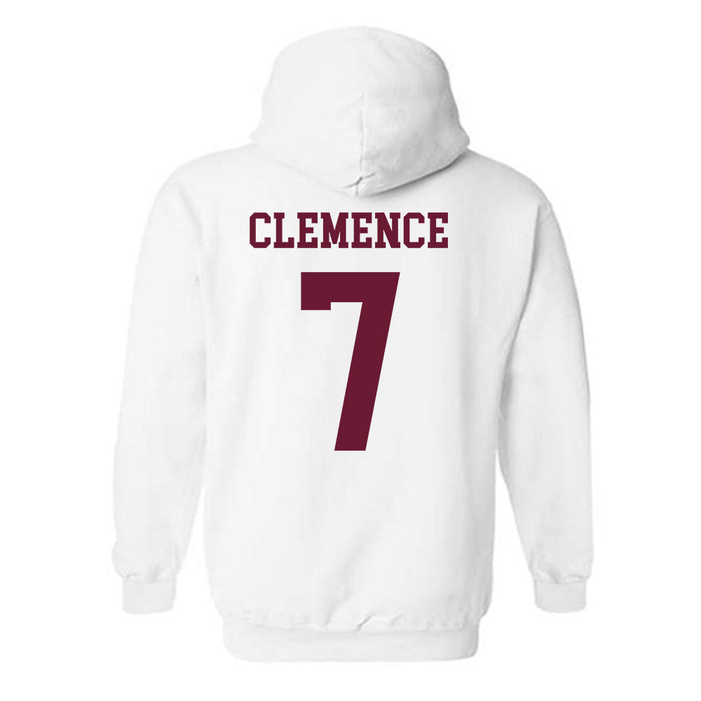 Texas A&M - NCAA Men's Basketball : Zach Clemence - Classic Shersey Hooded Sweatshirt-1