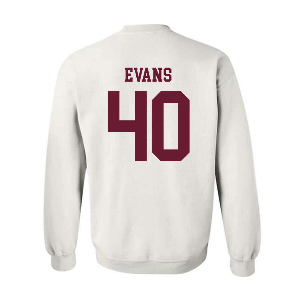 Texas A&M - NCAA Football : Gray Evans - Classic Shersey Crewneck Sweatshirt-1