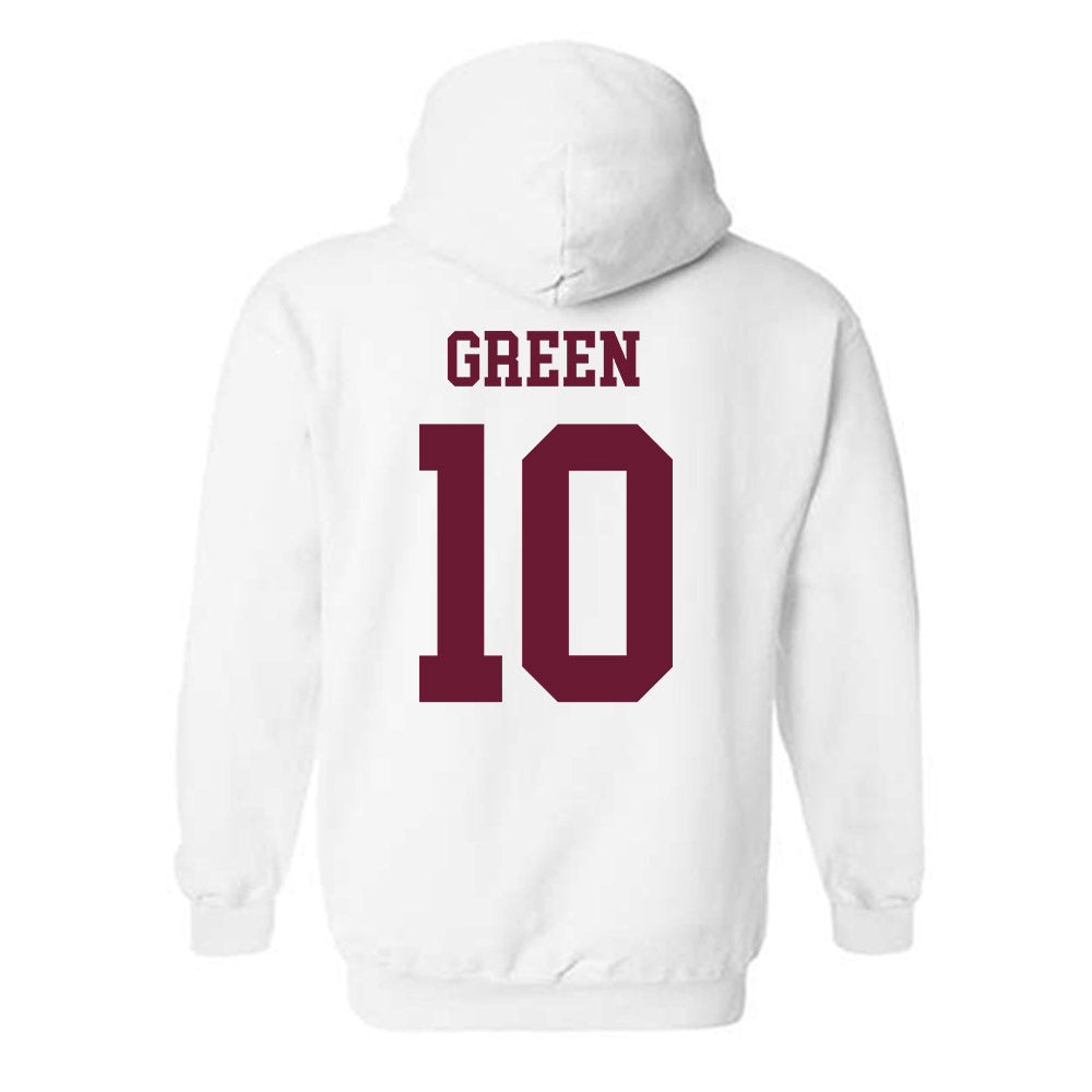 Texas A&M - NCAA Men's Basketball : Jeremiah Green - Classic Shersey Hooded Sweatshirt-1