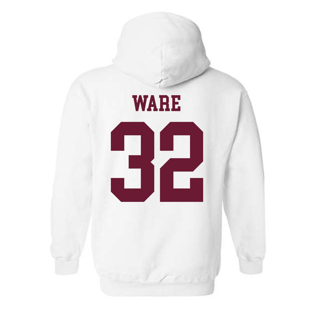 Texas A&M - NCAA Women's Basketball : Lauren Ware - Classic Shersey Hooded Sweatshirt-1