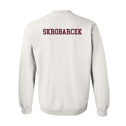Texas A&M - NCAA Men's Tennis : Lathan Skrobarcek - Classic Shersey Crewneck Sweatshirt-1
