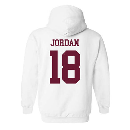 Texas A&M - NCAA Baseball : Wesley Jordan - Classic Shersey Hooded Sweatshirt-1