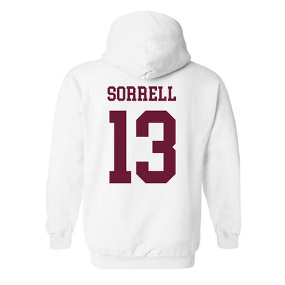 Texas A&M - NCAA Baseball : Caden Sorrell - Classic Shersey Hooded Sweatshirt-1
