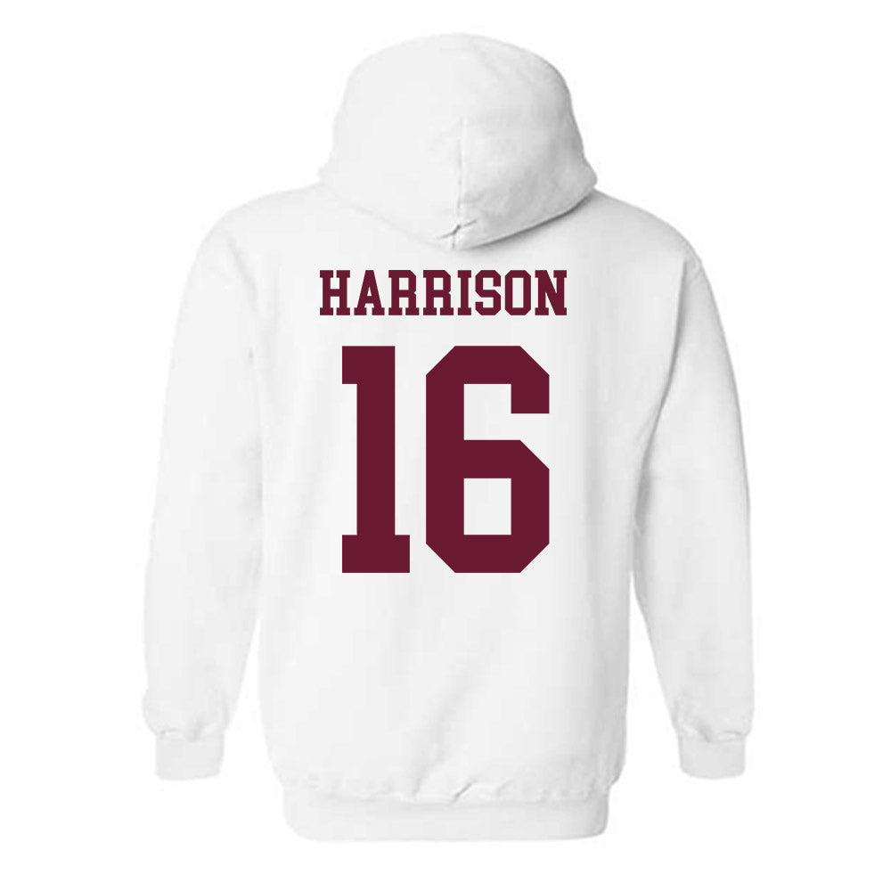 Texas A&M - NCAA Baseball : Bear Harrison - Classic Shersey Hooded Sweatshirt-1