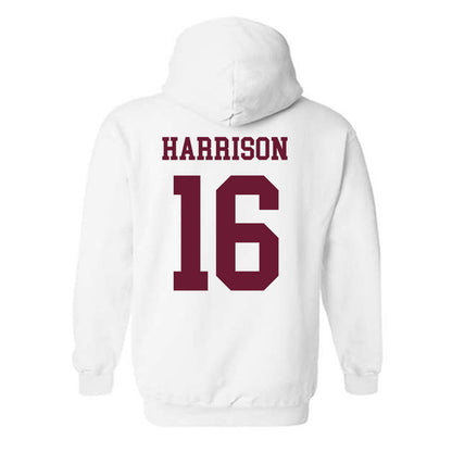 Texas A&M - NCAA Baseball : Bear Harrison - Classic Shersey Hooded Sweatshirt-1