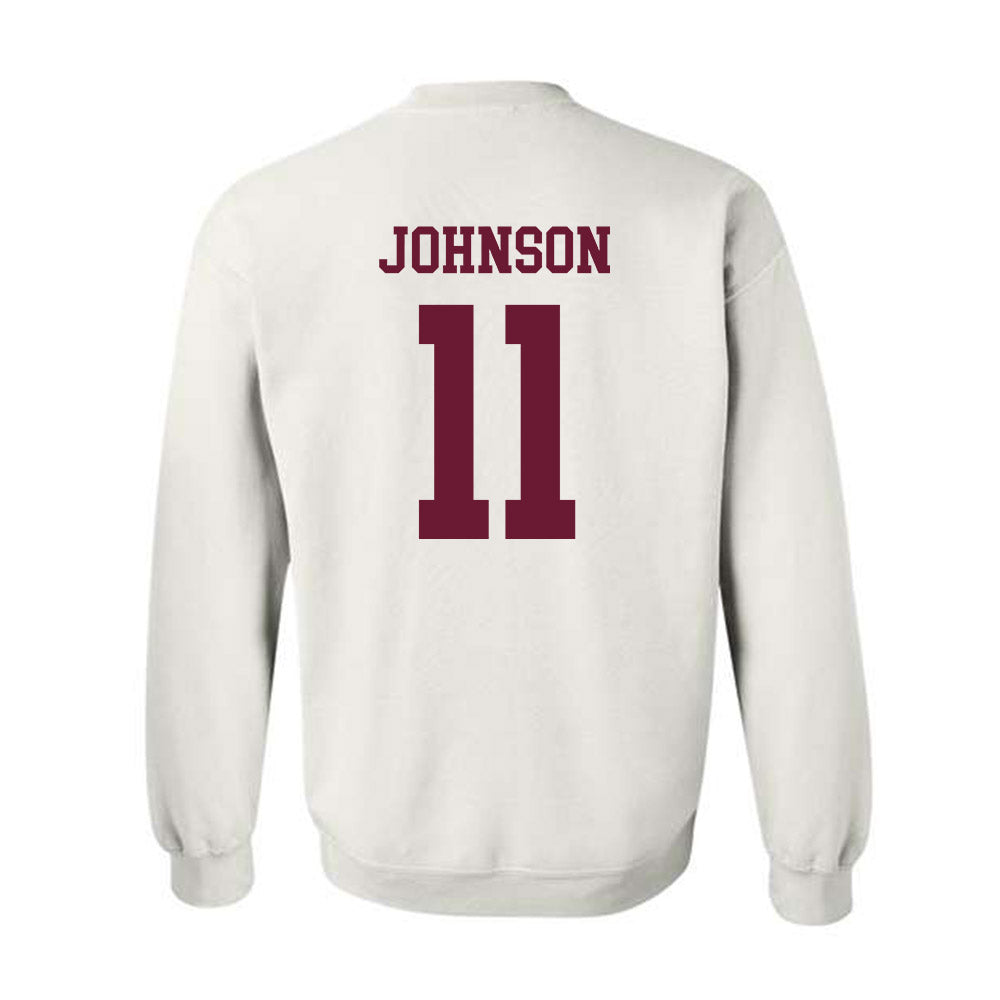 Texas A&M - NCAA Football : Kelshaun Johnson - Classic Shersey Crewneck Sweatshirt-1