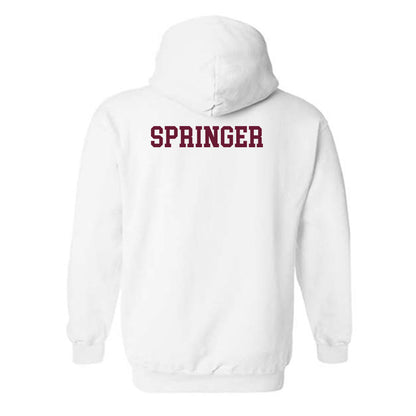Texas A&M - NCAA Women's Swimming & Diving : Celina Springer - Classic Shersey Hooded Sweatshirt-1