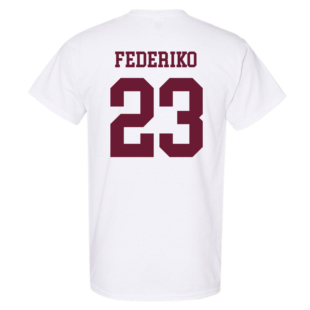 Texas A&M - NCAA Men's Basketball : Federiko Federiko - Classic Shersey T-Shirt-1