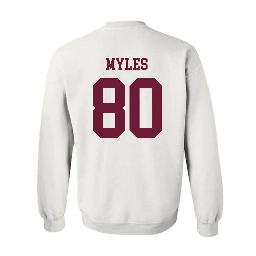 Texas A&M - NCAA Football : Jerome Myles - Classic Shersey Crewneck Sweatshirt-1