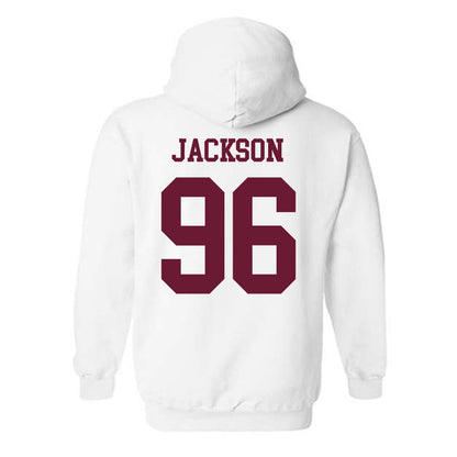 Texas A&M - NCAA Football : Nathan Jackson - Classic Shersey Hooded Sweatshirt-1