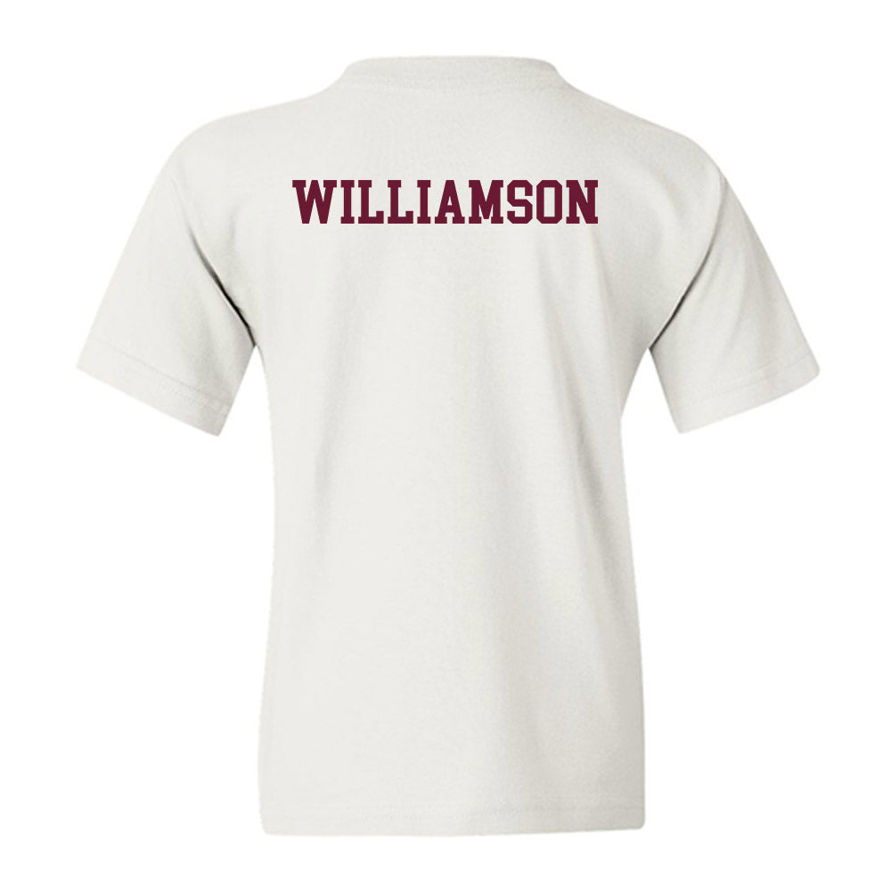 Texas A&M - NCAA Women's Swimming & Diving : Eloise Williamson - Classic Shersey Youth T-Shirt-1