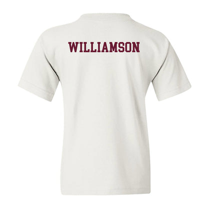 Texas A&M - NCAA Women's Swimming & Diving : Eloise Williamson - Classic Shersey Youth T-Shirt-1