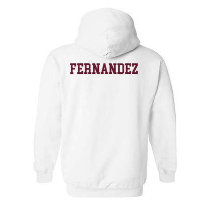 Texas A&M - NCAA Women's Golf : Cayetana Fernandez - Classic Shersey Hooded Sweatshirt-1