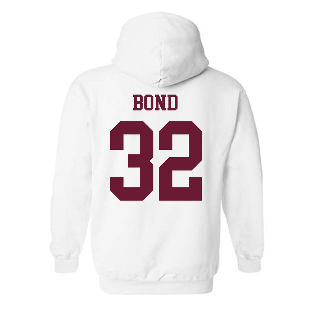 Texas A&M - NCAA Baseball : Hunter Bond - Classic Shersey Hooded Sweatshirt-1