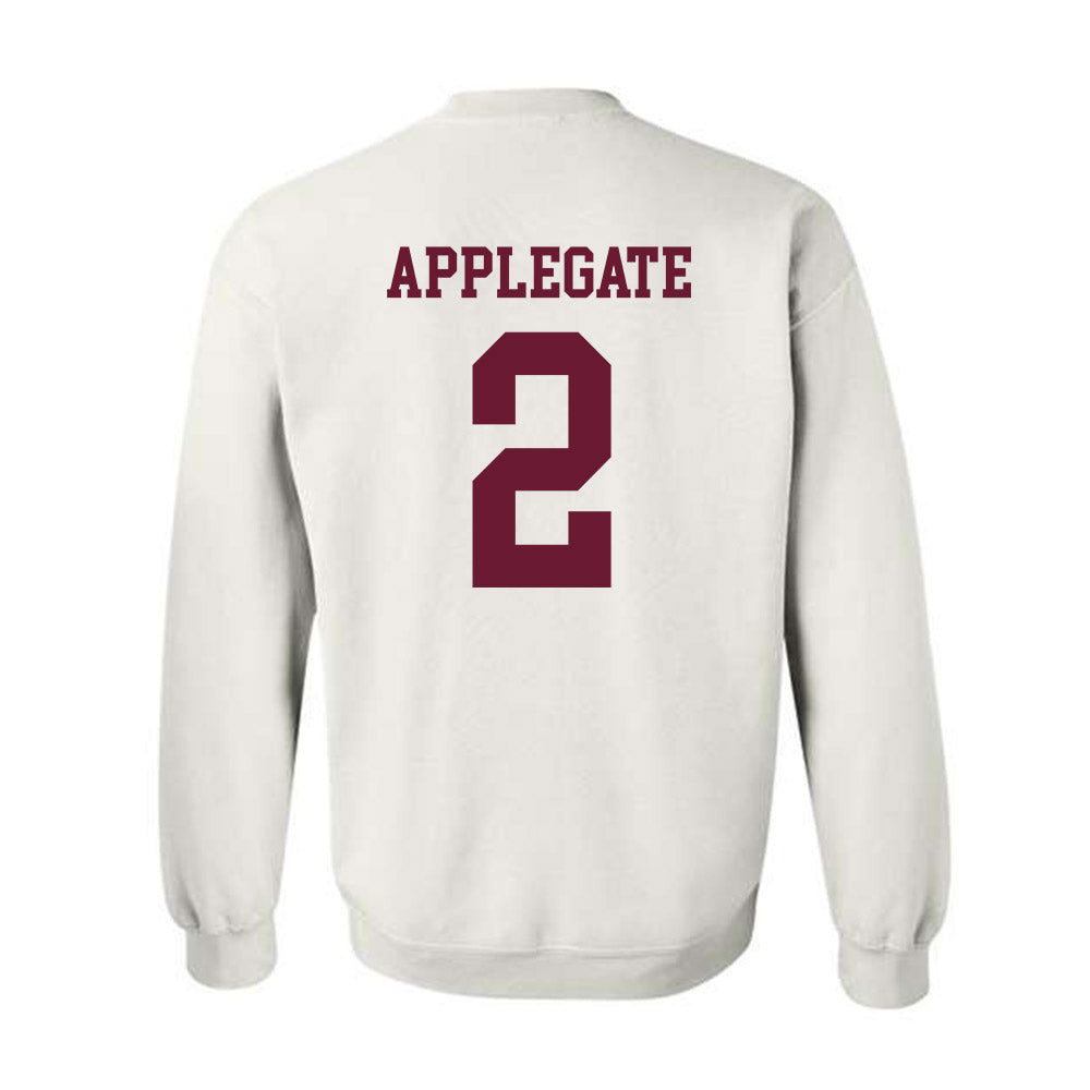 Texas A&M - NCAA Women's Volleyball : Addi Applegate - Classic Shersey Crewneck Sweatshirt-1
